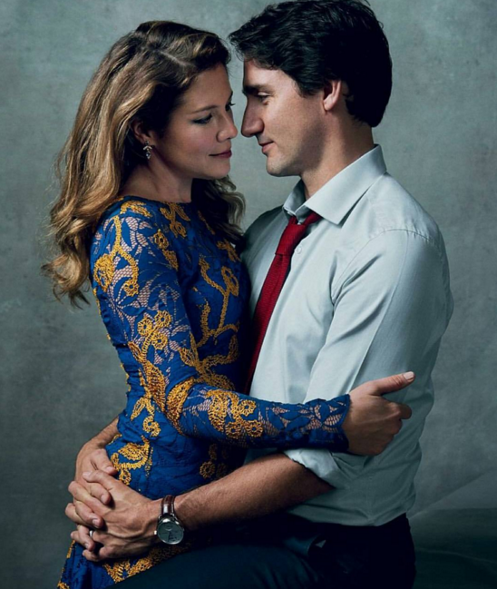 Justin Trudeau et Sophie Grégoire