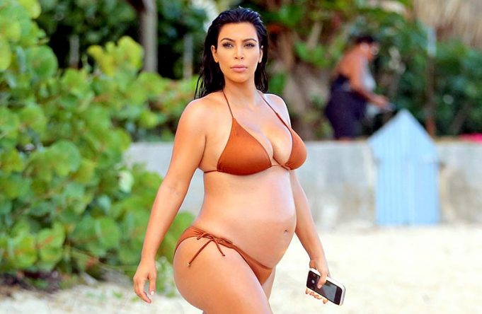 kim kardashian enceinte