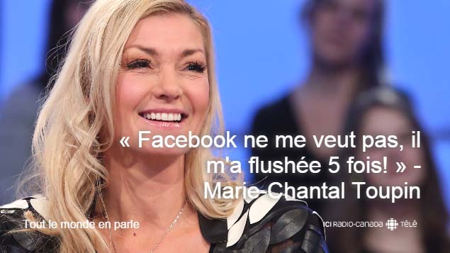 marie chantal toupin tout le monde en parle