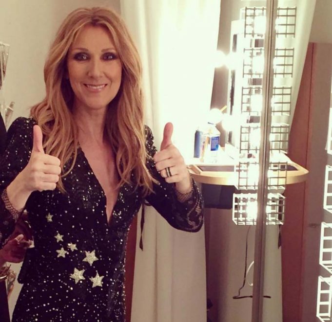 celine dion heureuse