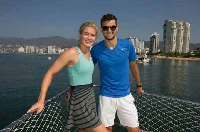 eugenie bouchard grigor dimitrov