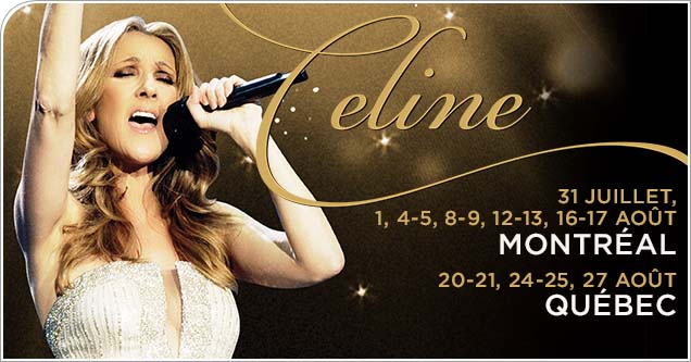 celine dion quebec montreal