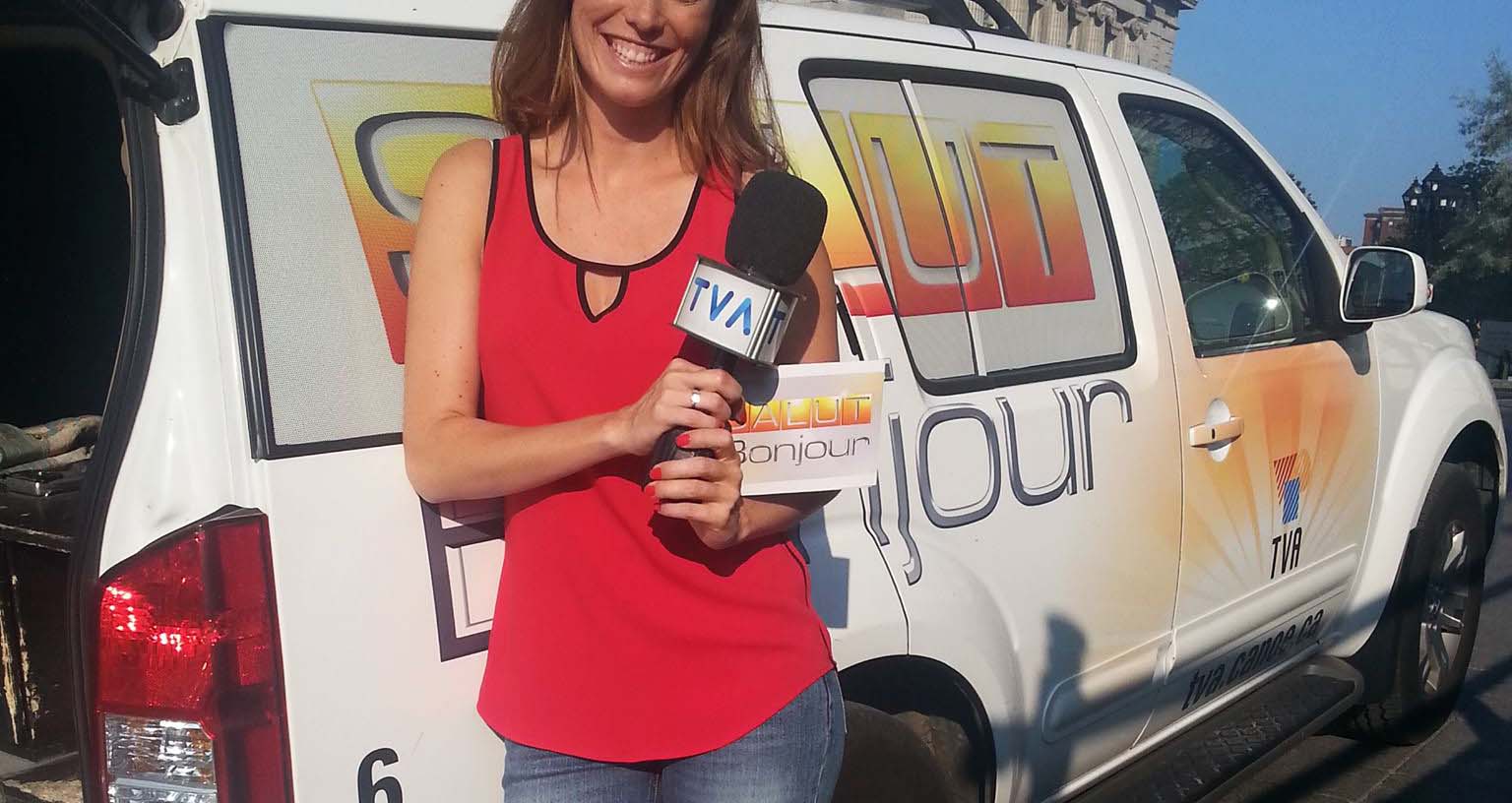Cette animatrice de TVA s'est fait demander si elle était enceinte ...