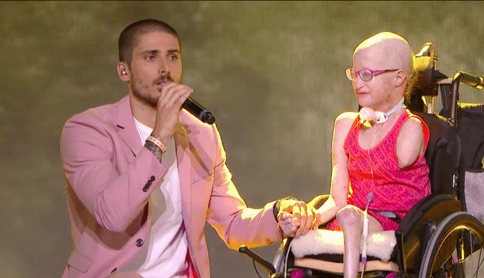 La prestation de Kevin Bazinet au Téléthon Enfant Soleil a complètement bouleversé le public Kevin Bazinet