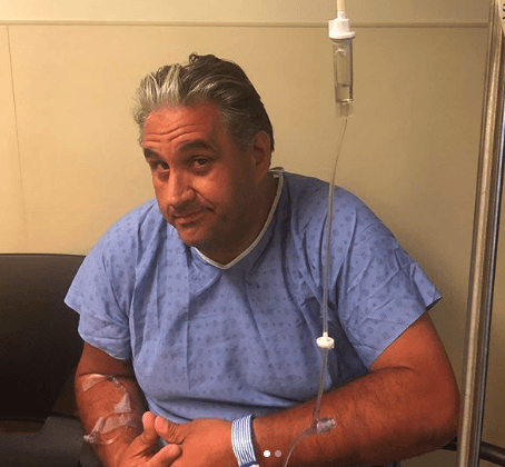 Marc Hervieux a passé sa fin de semaine hospitalisé Marc Hervieux