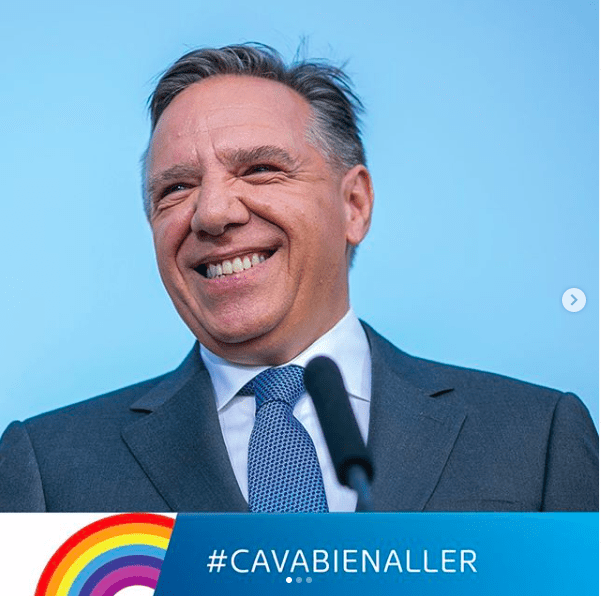 Le premier ministre François Legault répond à une lettre reçue d’un petit garçon de 5e année