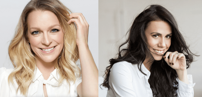 Pour la fête de son amie Annie Villeneuve, Julie St-Pierre publie une photo de leur première rencontre