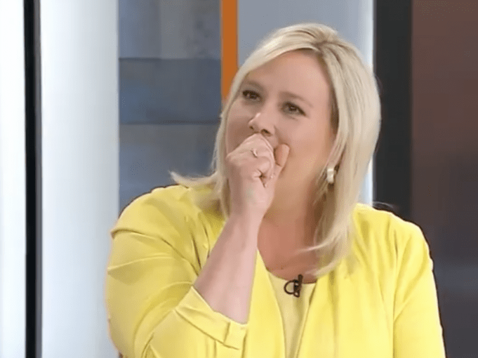 Guy Mongrain crée un malaise en direct en faisant une accolade à Ève-Marie Lortie