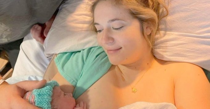 rosalie vaillancourt et son bebe