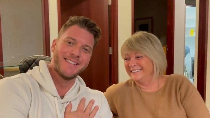 Nouveau défi pour Mathieu Baron ave sa mère