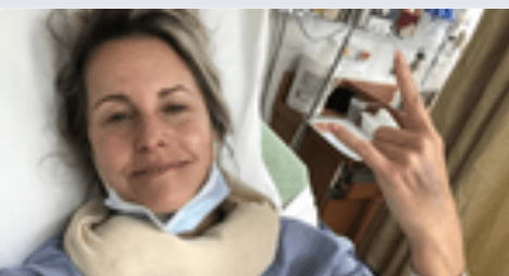 Après des moments difficiles, Annie Pelletier sort et fait une précision