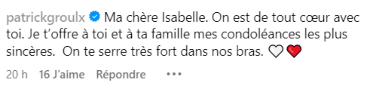 commentaire Isabelle Desjardins