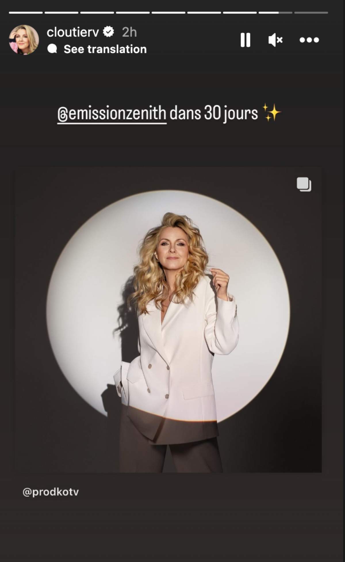 Véronique Cloutier annonce Zenith 2023