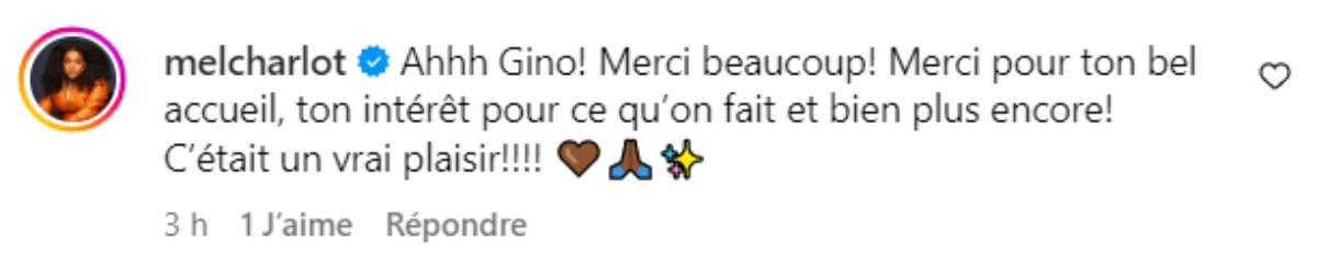 commentaire Gino Chouinard