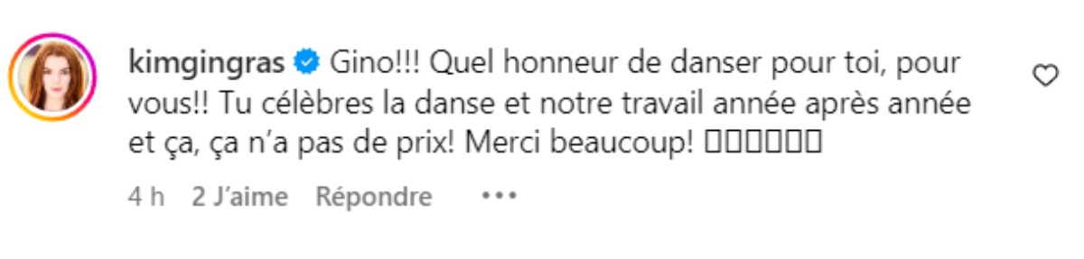 commentaire Gino Chouinard