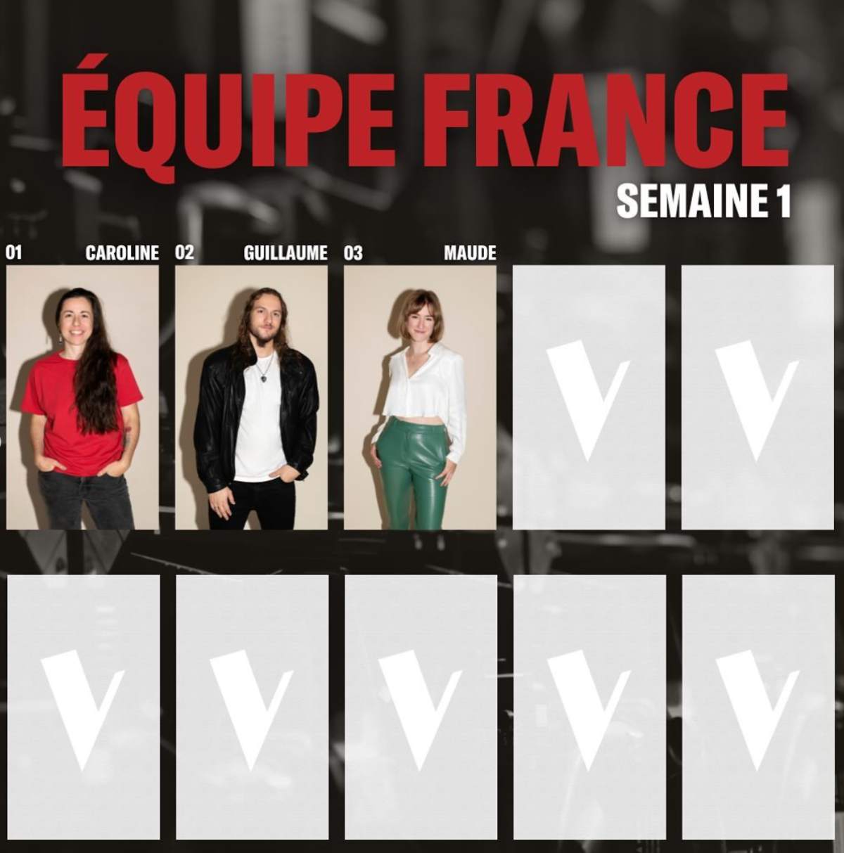 équipe France épisode 1 La voix 2024