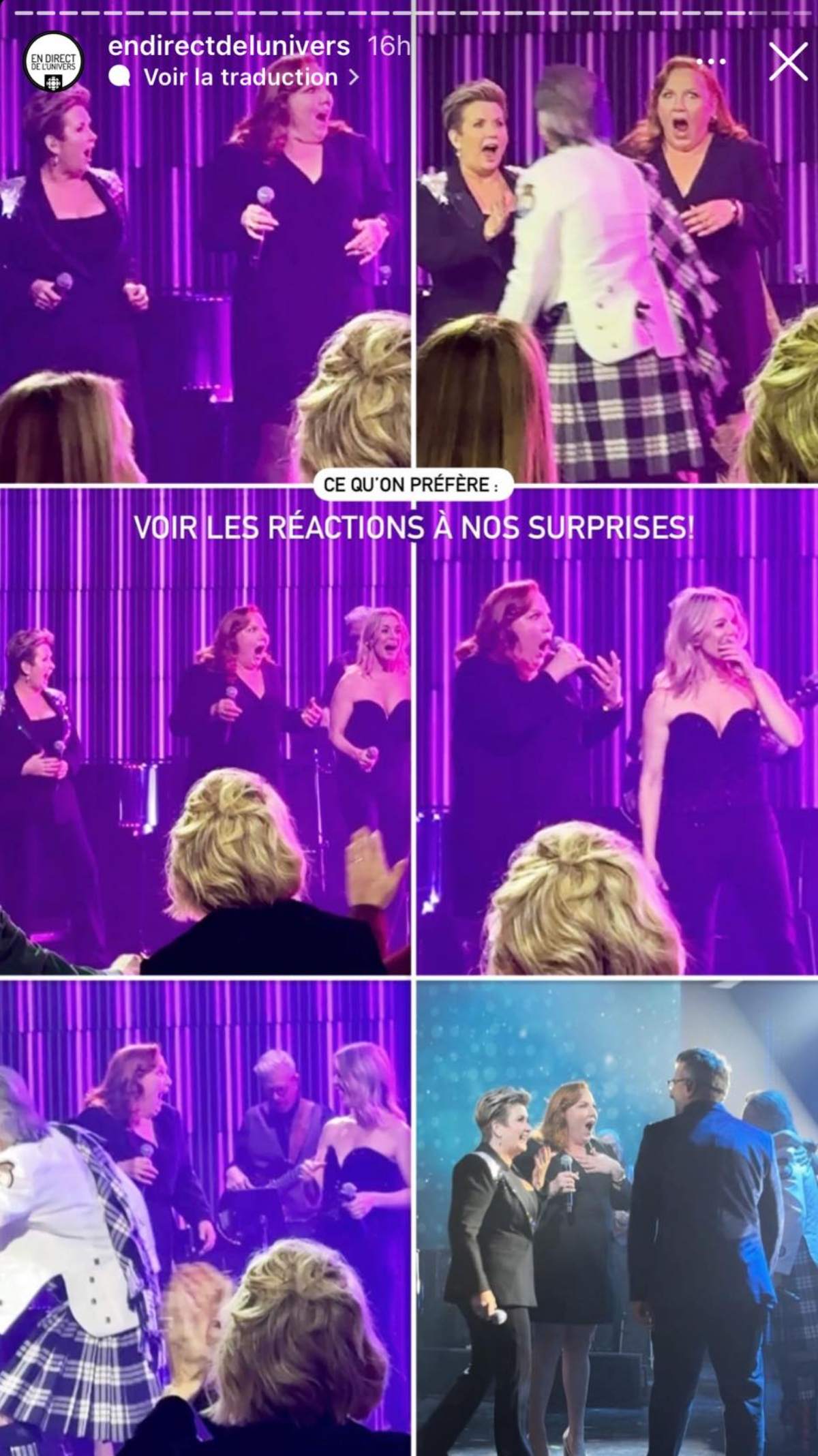 Kathleen Fortin et Nathalie Simard réaction EDDL 2023