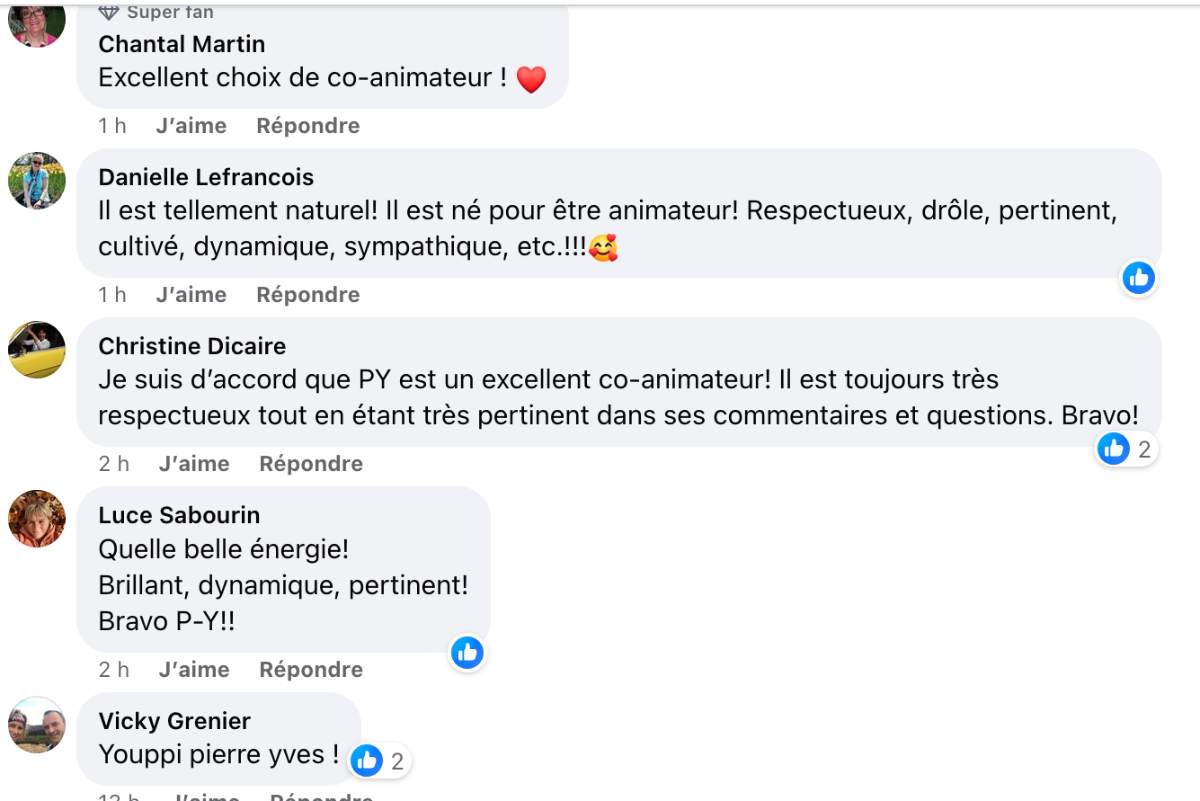 Commentaires Pierre Yves Lord tlmep