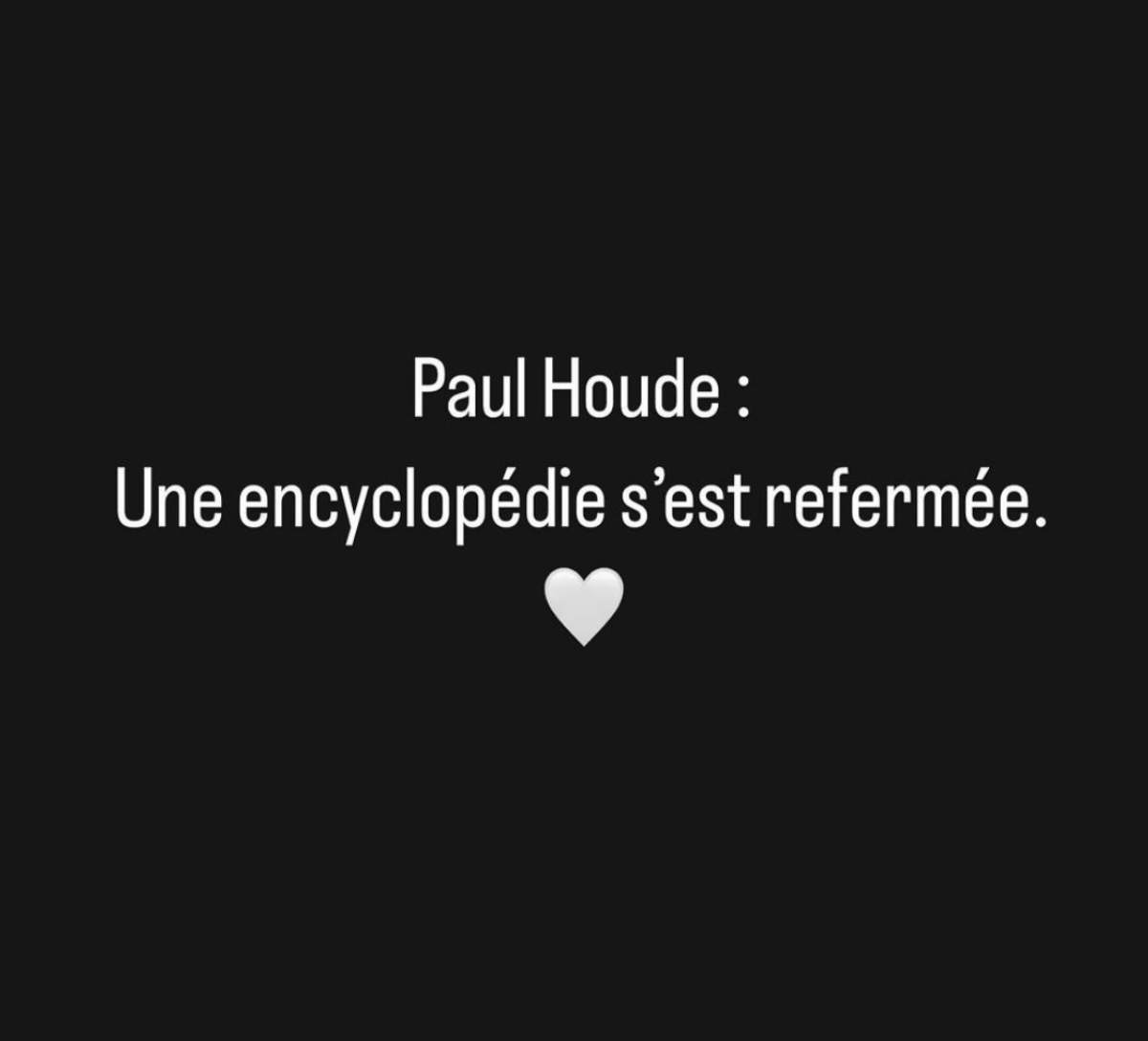 Guy A. Lepage hommage Paul houde