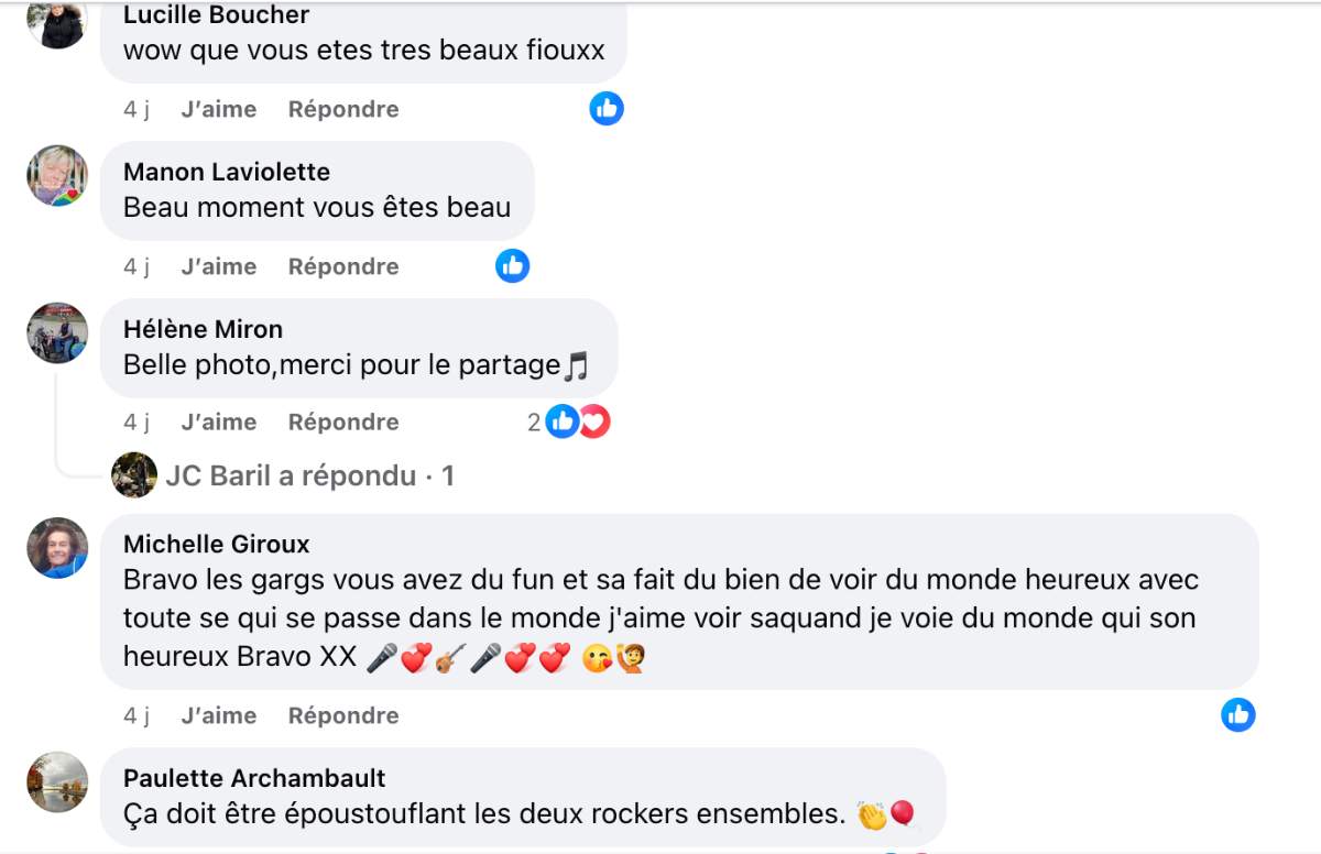 Commentaires Éric Lapointe Martin Deschamps