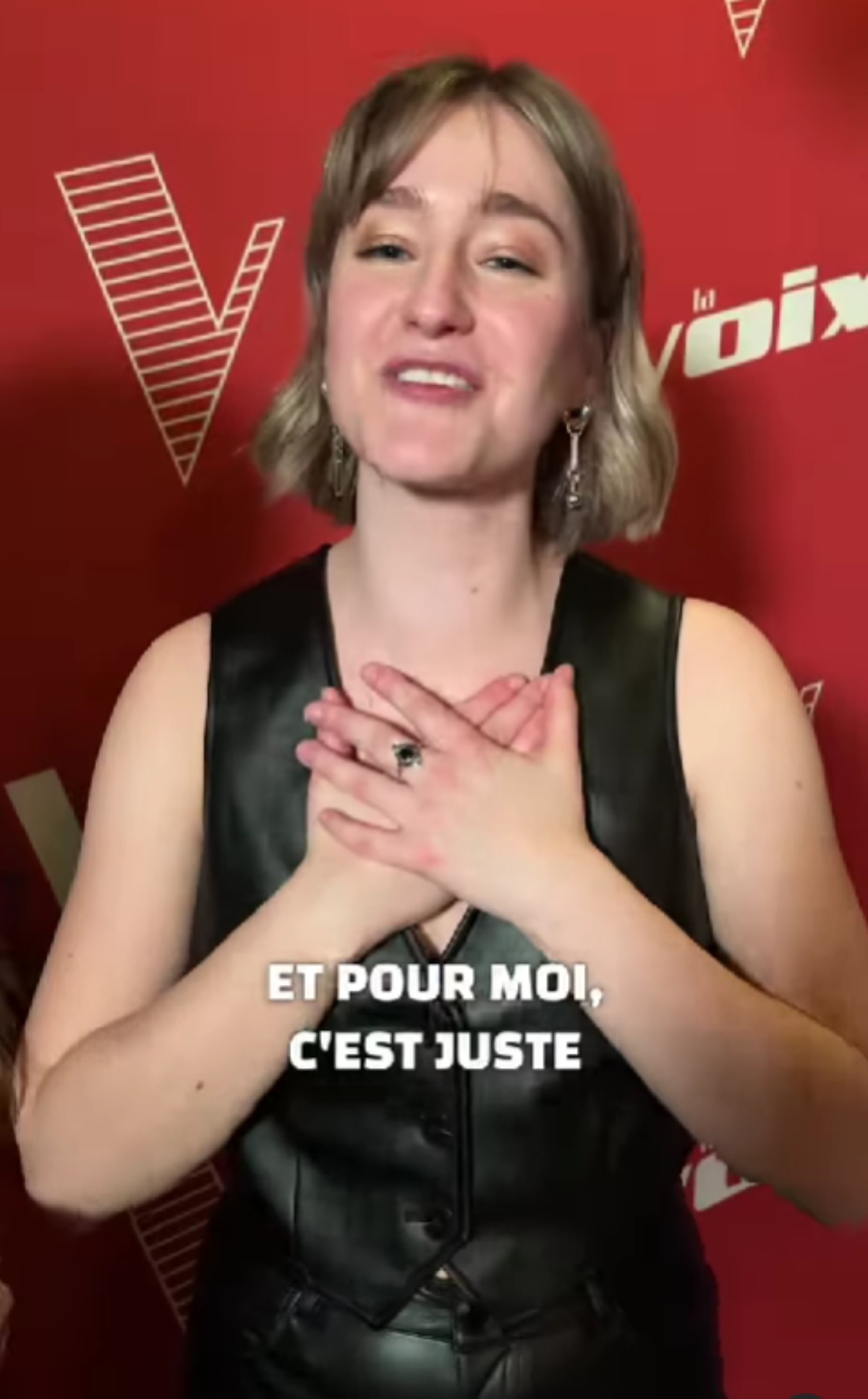 Maude gagnante La Voix2