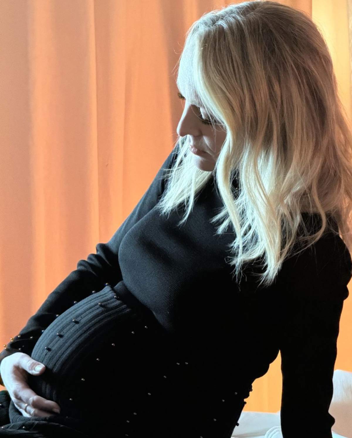 Annie Villeneuve ventre enceinte