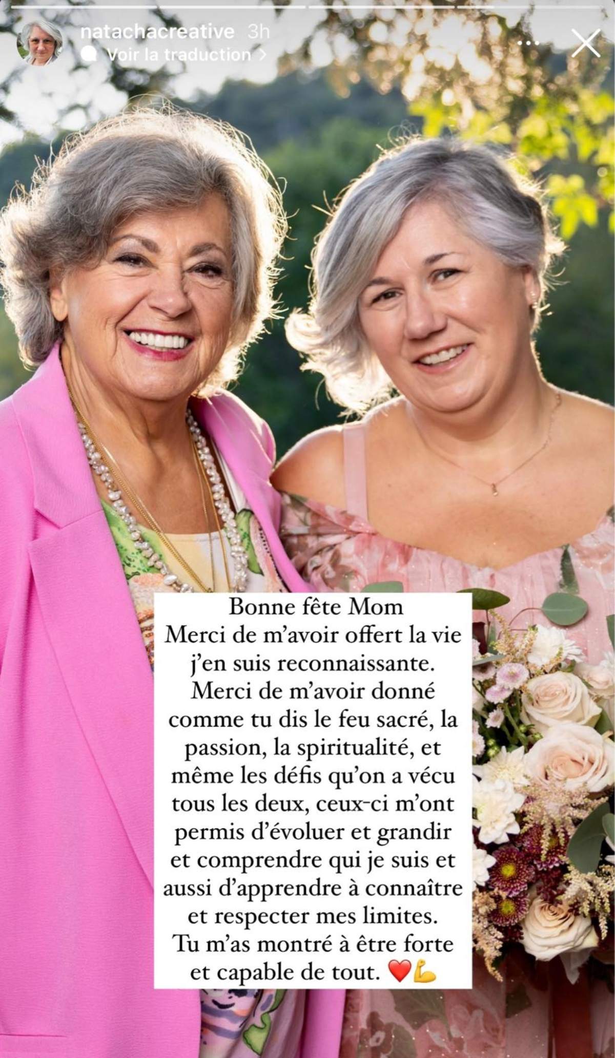 Natacha Watier Ginette Reno fête des mères