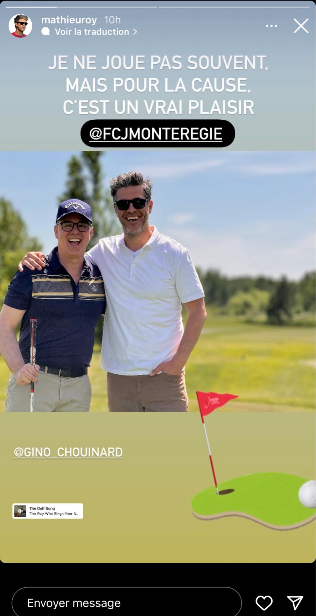 Gino Chouinard golf