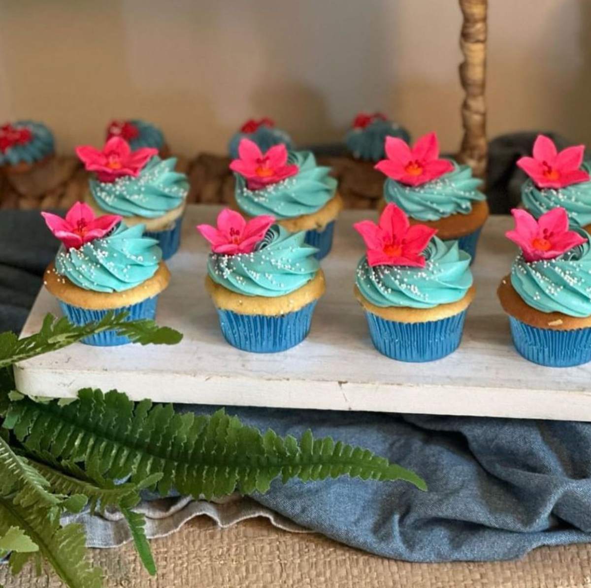 Margot fête cupcakes