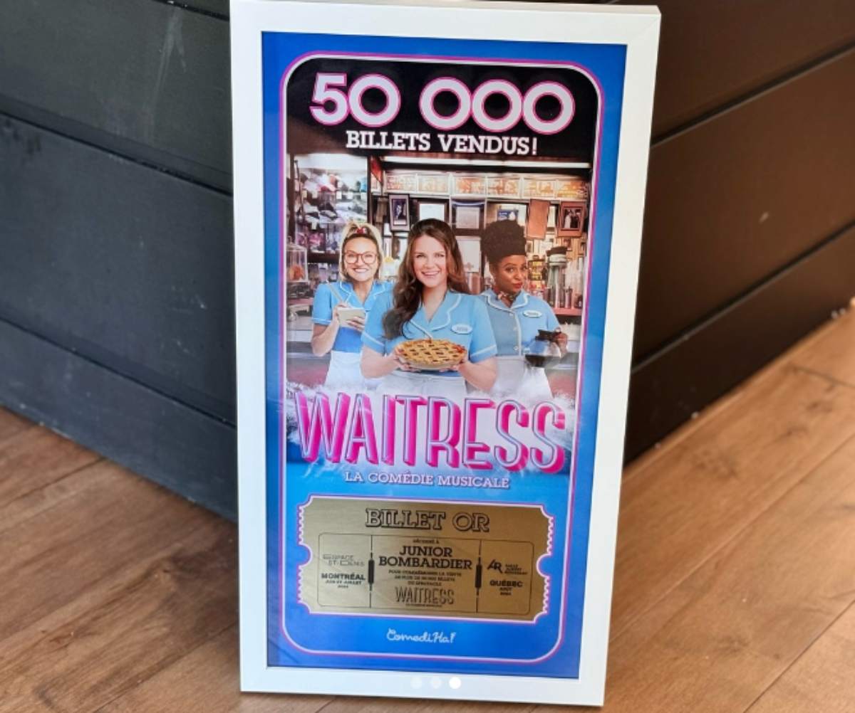 Waitress 50 000 billets