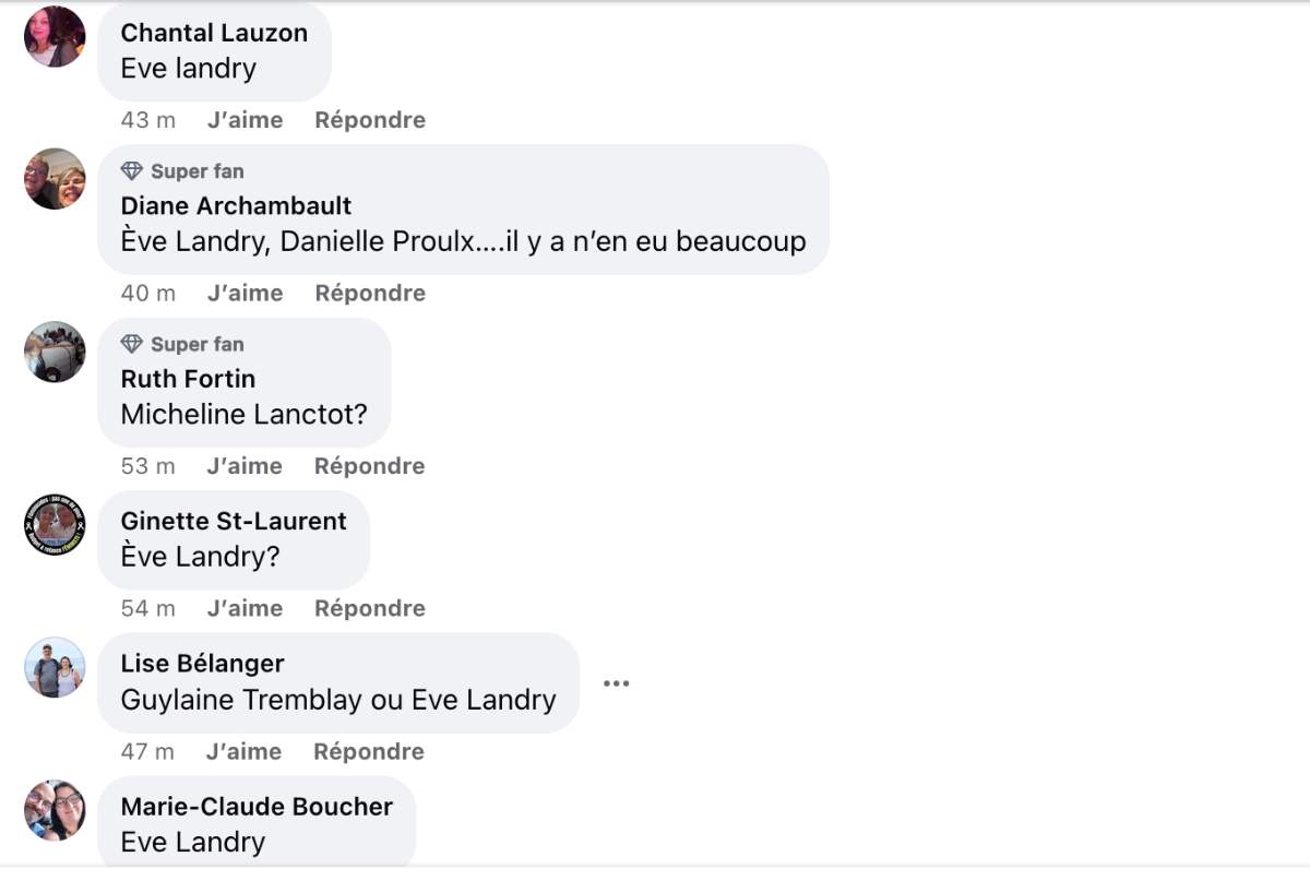 Ève Landry commentaires sucré salé