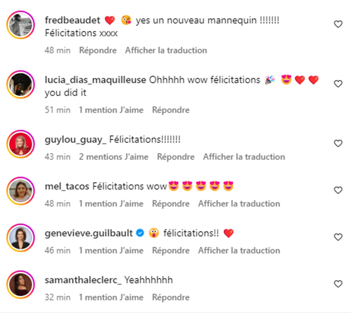 melissa annonce bebe commentaires