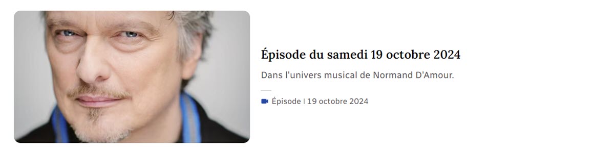 normand damour en direct de lunivers