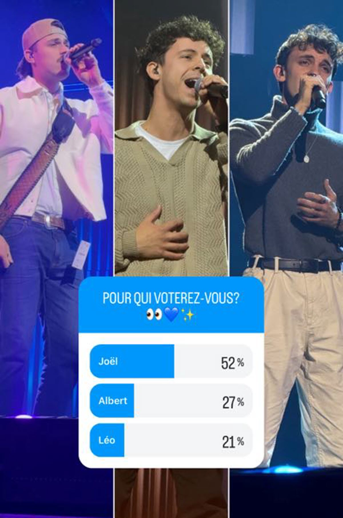 vote star académie joël