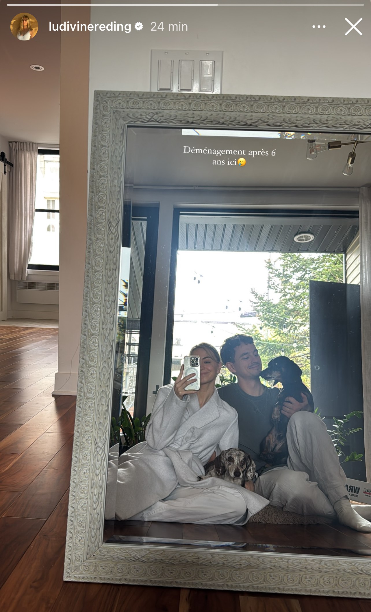 ludivine reding demenagement condo photos