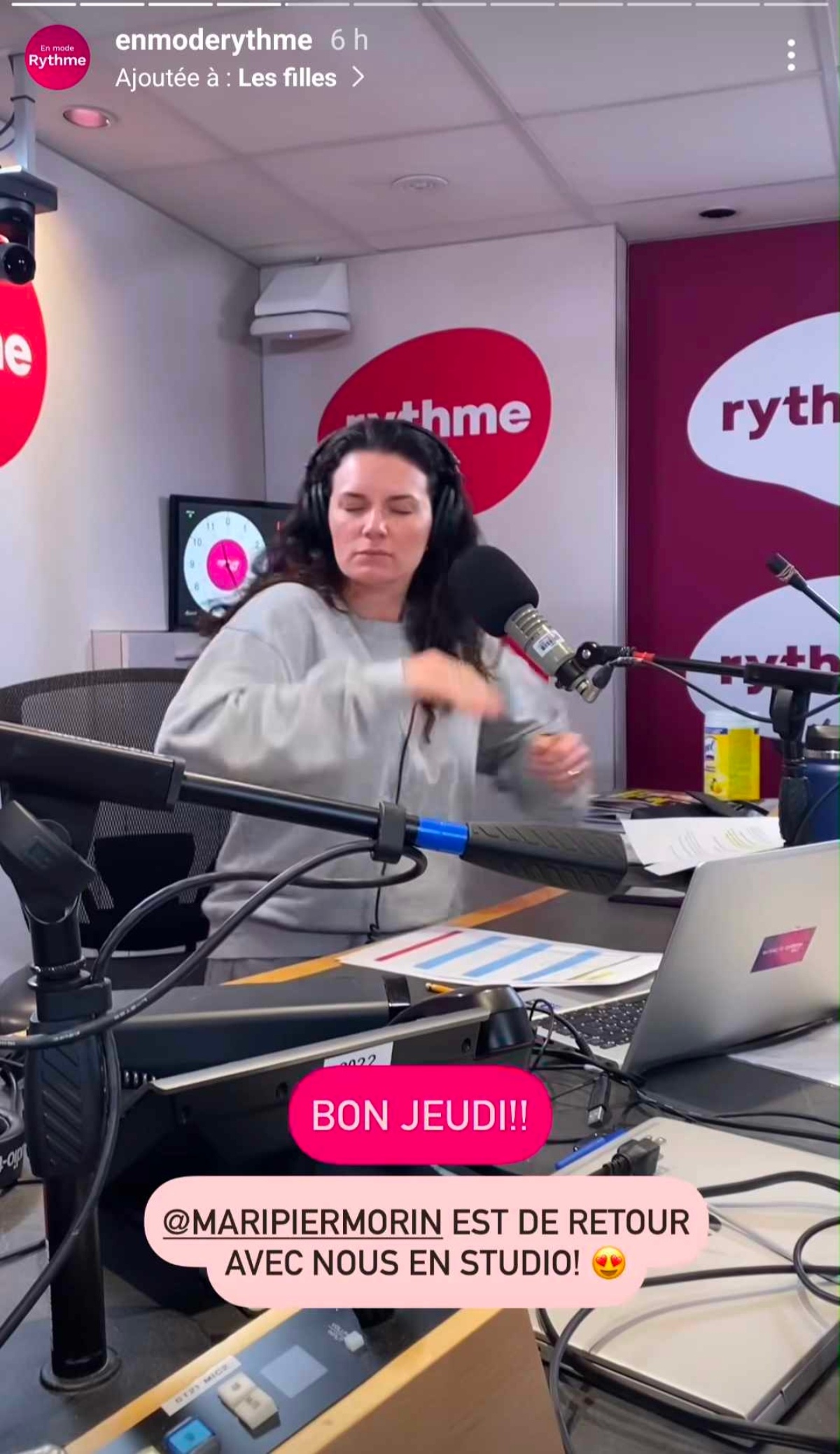 Retour Radio Maripier Morin Marie-Eve Janvier