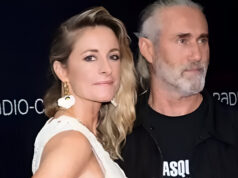 Christine Beaulieu défile sur le tapis rouge et elle est très bien accompagnée