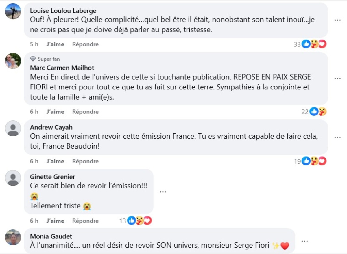 Commentaires EDDL Serge Fiori