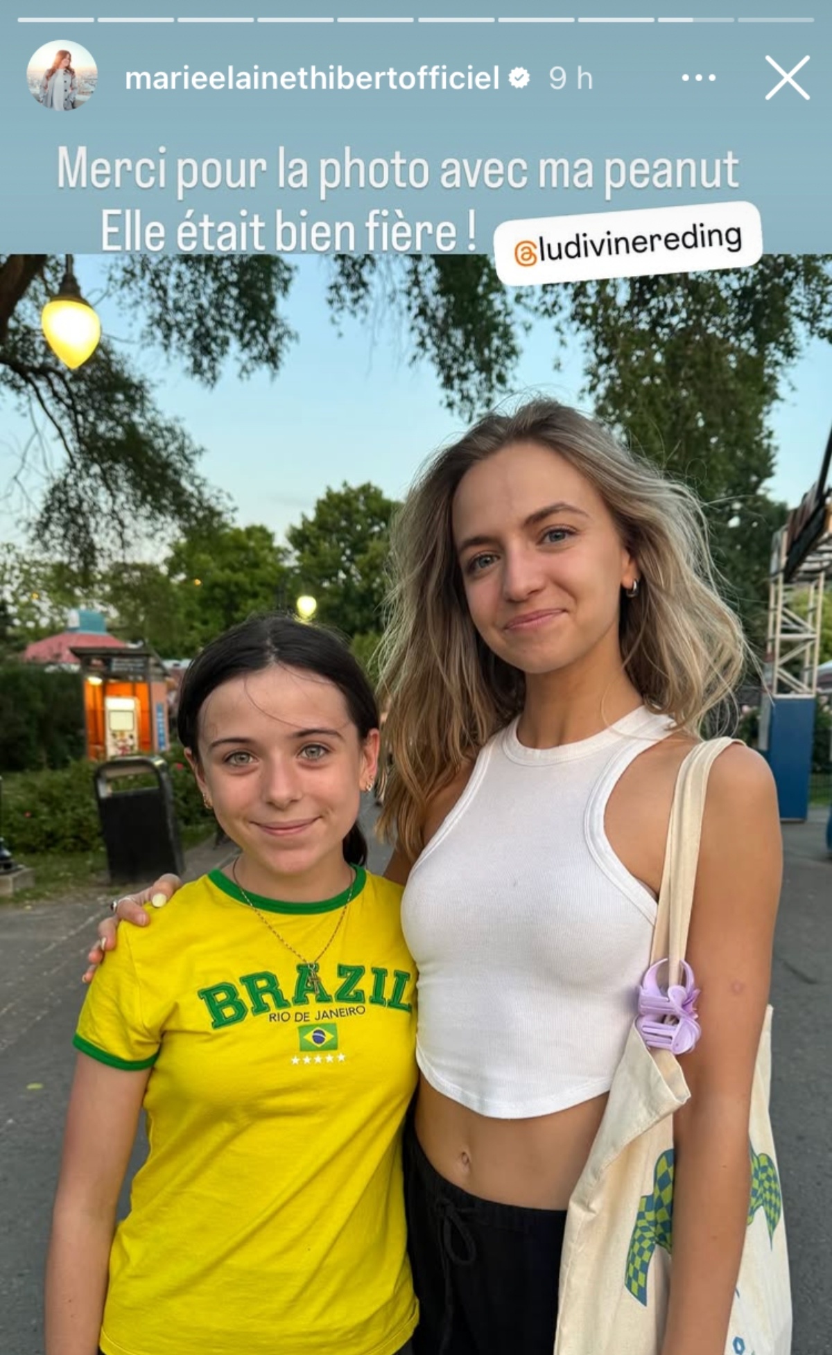 fille marie-elaine thibert ludivine reding 2025