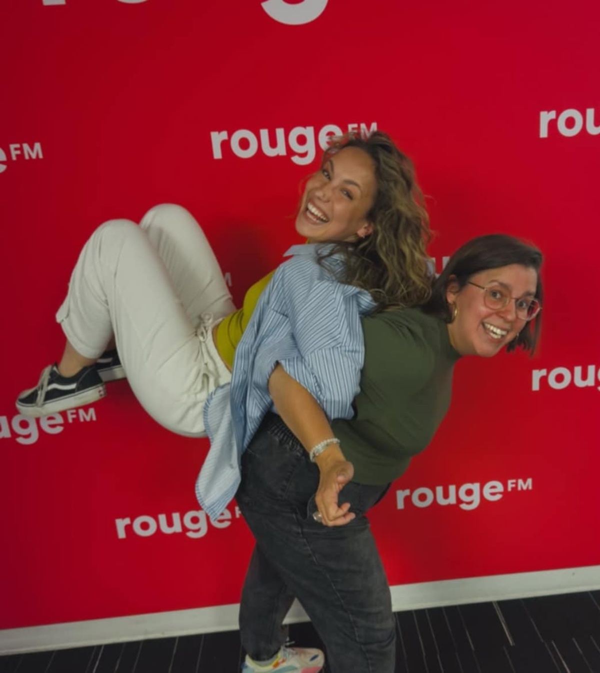 Geraldine Lamarche Animatrice Radio Rouge FM