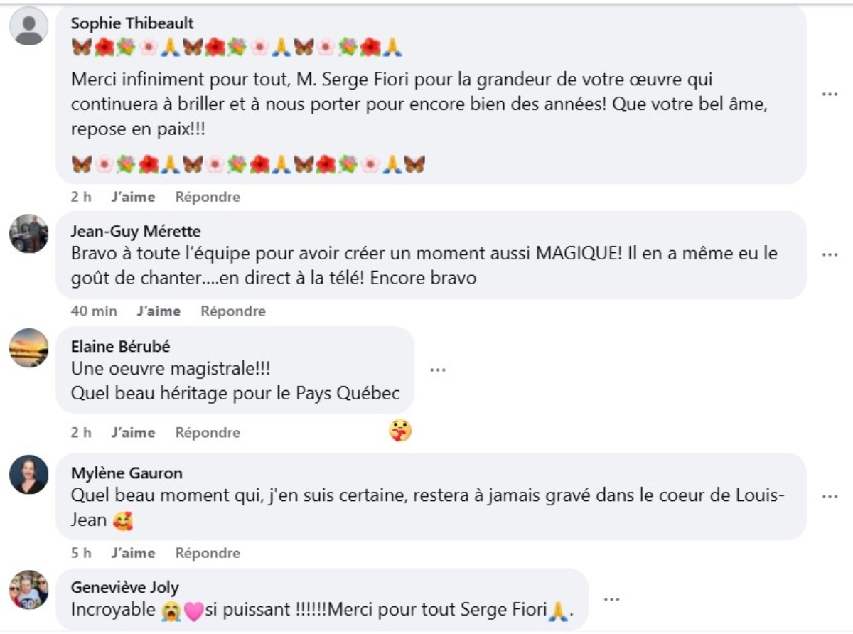 Serge Fiori Commentaires EDDL