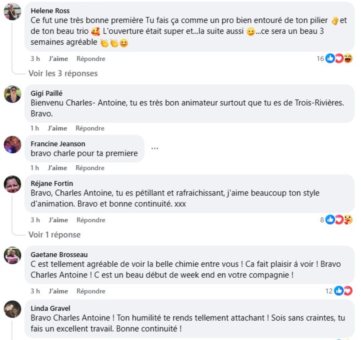 Commentaires Animation Salut Bonjour Weekend 2025