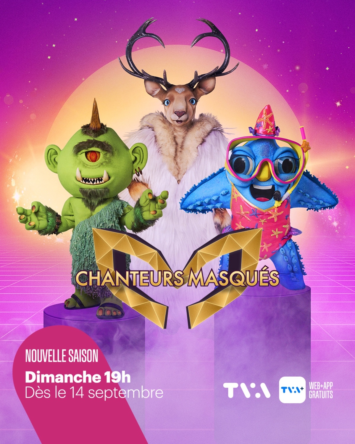 Costumes Chanteurs Masques Saison 5 