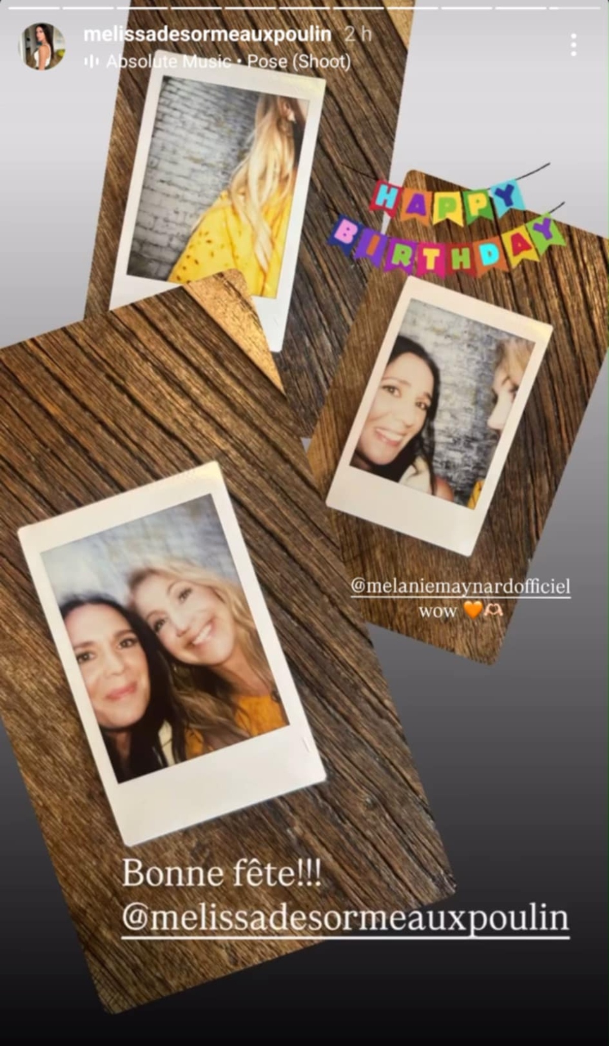 Fete Melissa Desormeaux-Poulin Melanie Maynard