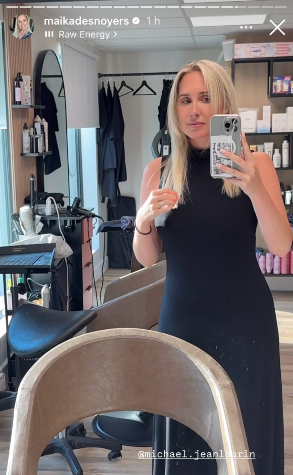 Maïka Desnoyers montre ses nouveaux cheveux pour l’été et c’est quelque