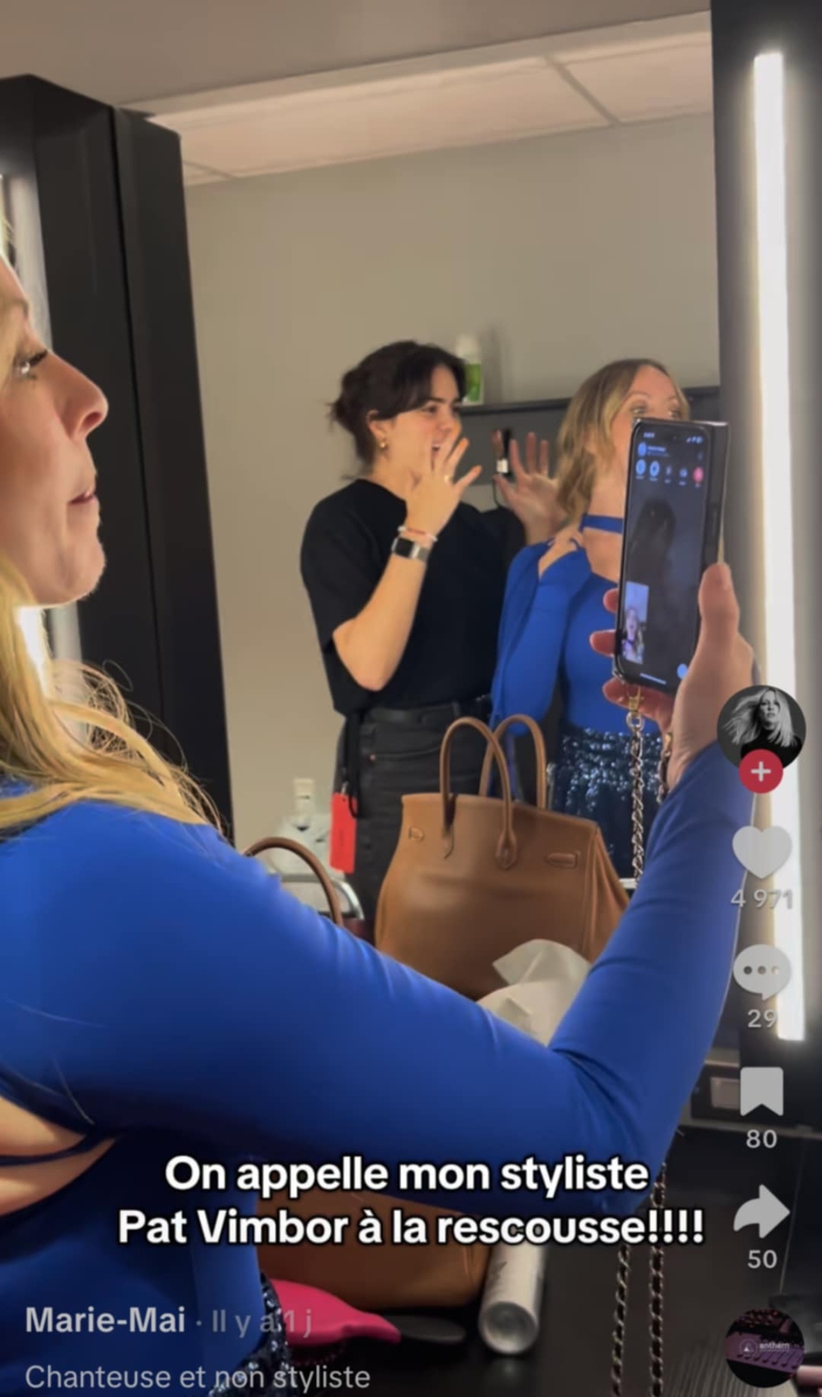 Marie-Mai Look Scene Probleme Styliste