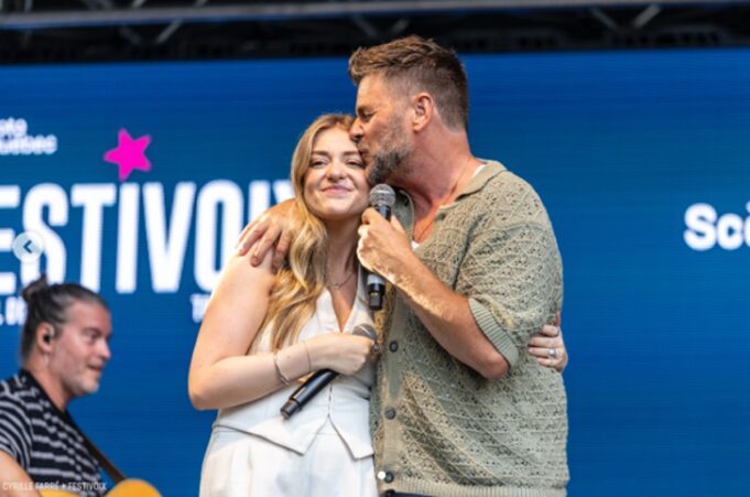 Marc Dupré sort publiquement et envoie un message à sa fille pour une raison