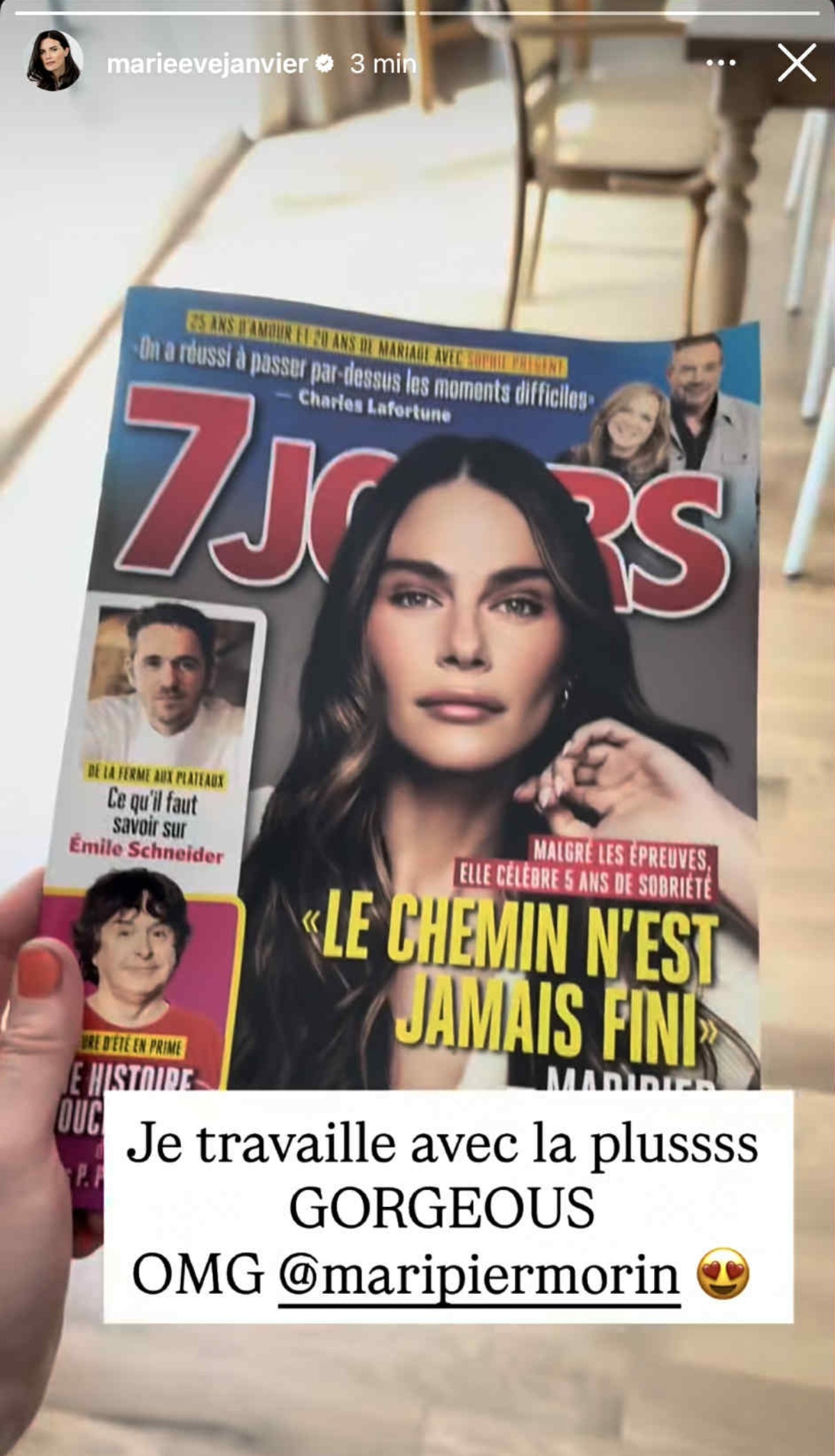 Une Magazine Maripier Morin