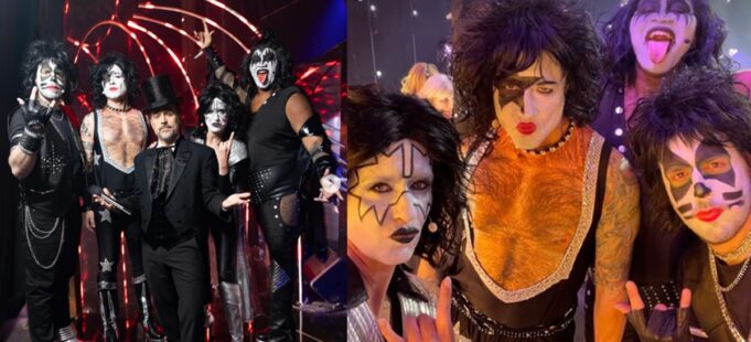 Anouk Meunier et Stéphane Rousseau font réagir avec leur costume à la spéciale Halloween de Chanteurs masqués