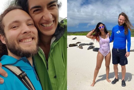 Découvrez 14 photos de Farah Alibay et son chum pour En direct de l’univers